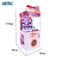 Coin Operated Toy Claw Crane Game Machine With Colorful LED Light